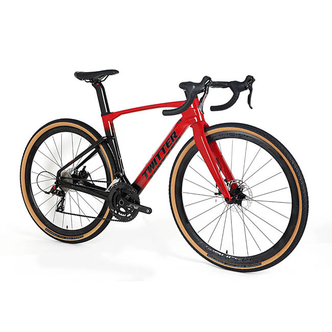 T900 Carbon Fiber Gravel Bike , 45cm Road Bike GRAVEL V2 22 Speed 40C