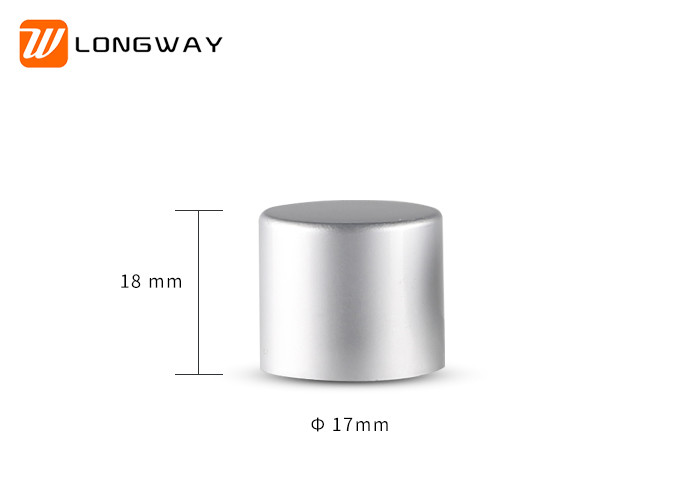Aluminum Cover Silver Cosmetic Bottle Cap 24/410 Closure ISO Approval