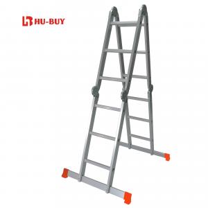 China Professional Aluminum Multi Purpose Ladder 4x3 Collapsible Aluminum Ladder on sale