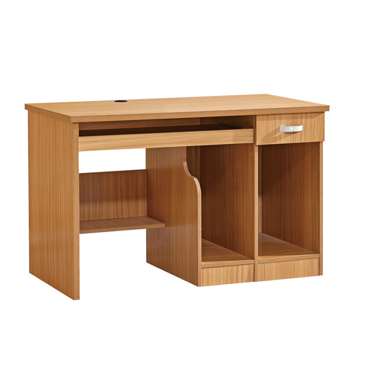 Wooden L Shape Office Workstation Desk With Lifting Function