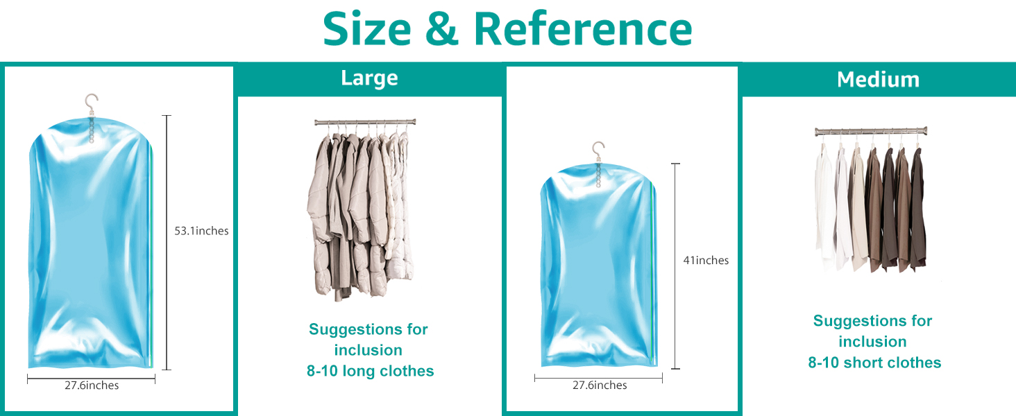 hanging vacuum bags