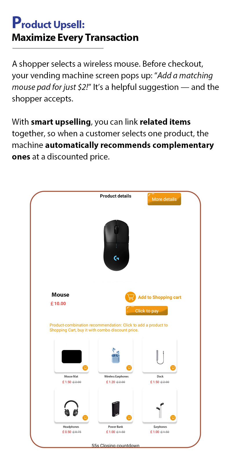 Self-Service Electronics Vending Machine for Charging Cables Phone Accessories Tech Essentials 24/7