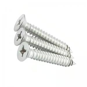 China Stainless Steel Concrete Screw Zinc Plated Roofing Screws Pan Head Stainless Steel Fasteners on sale