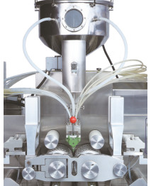 10 Inch Big Soft Gel Capsule Making Machine High Advanced Fully Automatic Servo Cosmetic
