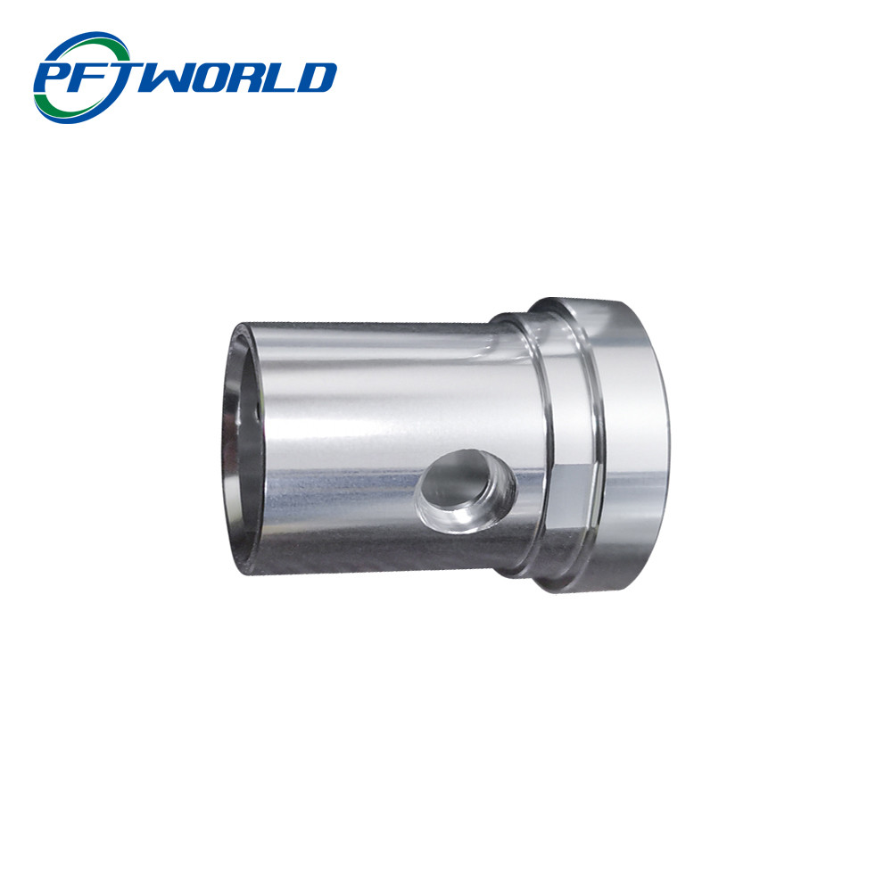 Metal Threaded Tube CNC Turning Parts TUV Aluminum Machining