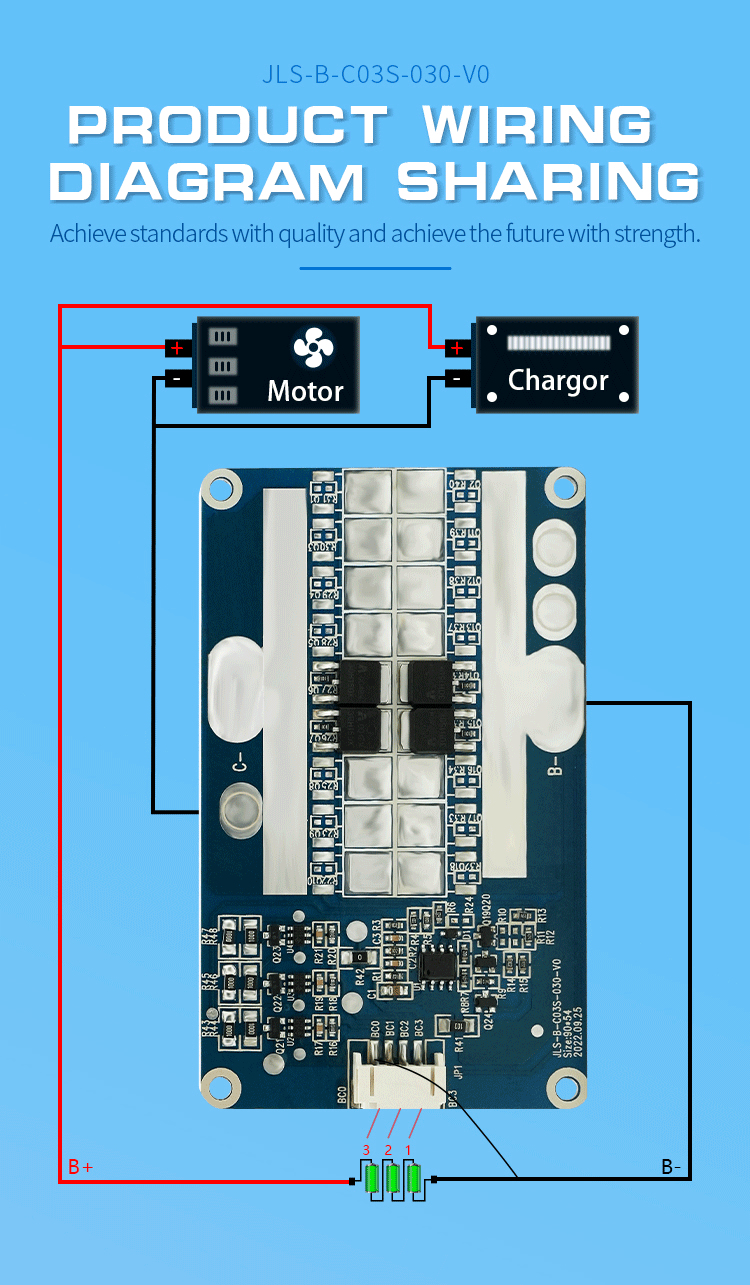 KLS 3s 10a Bms with 20a, 12v, 80A: Power Tool Factory Produced Bms Common Port Lifepo4 Battery Management Systems