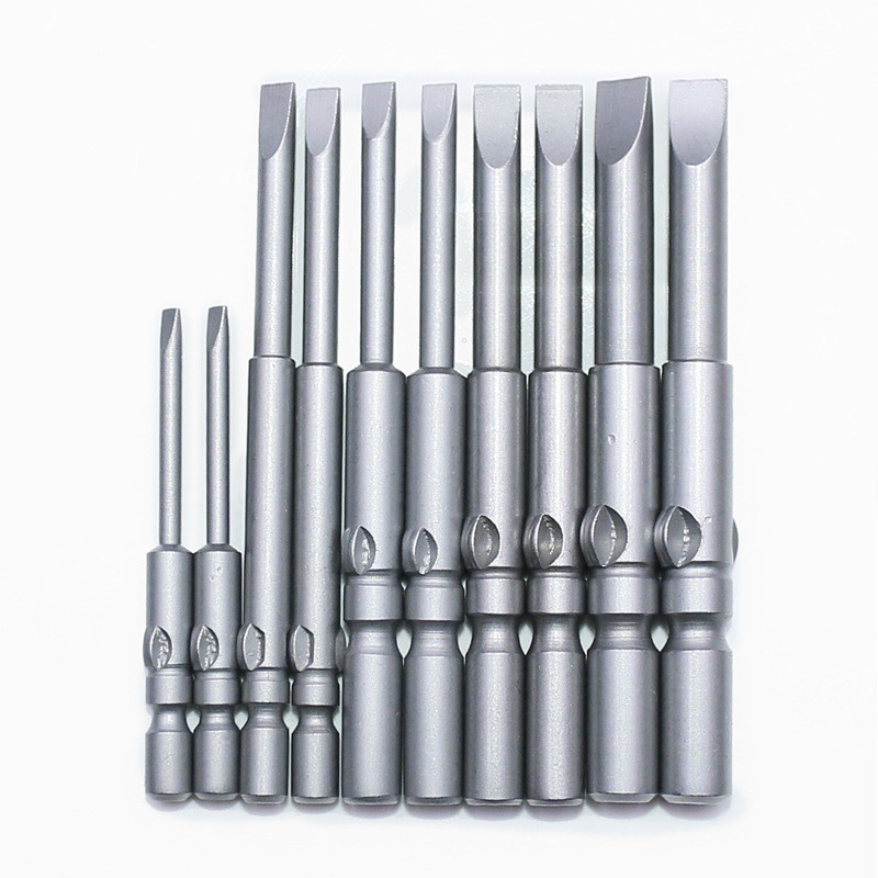 Alloy Steel Socket Drill Bit Antiwear , SL1.6-SL6.0 Slotted Driver Bit