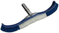 Pool Cleaning Brush Swimming Pool Accessories Plastic / Stainless Material