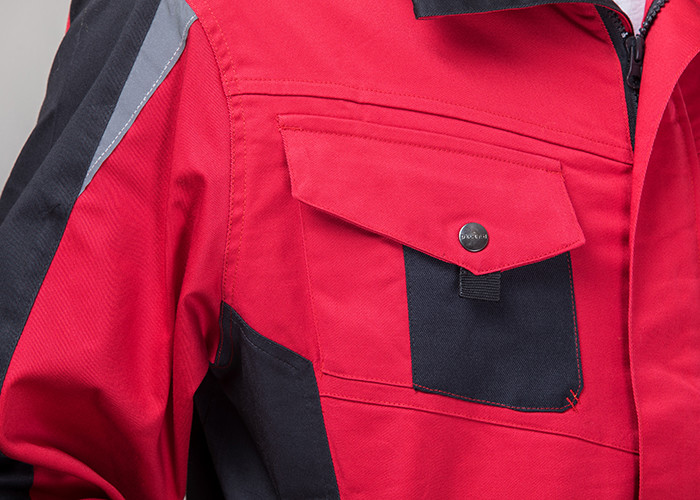 Fashionable Heavy Duty Work Suit Jacket With Removable Sleeves European Size