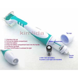 Handheld 540 Needles Titanium LED derma Roller with Changeable head