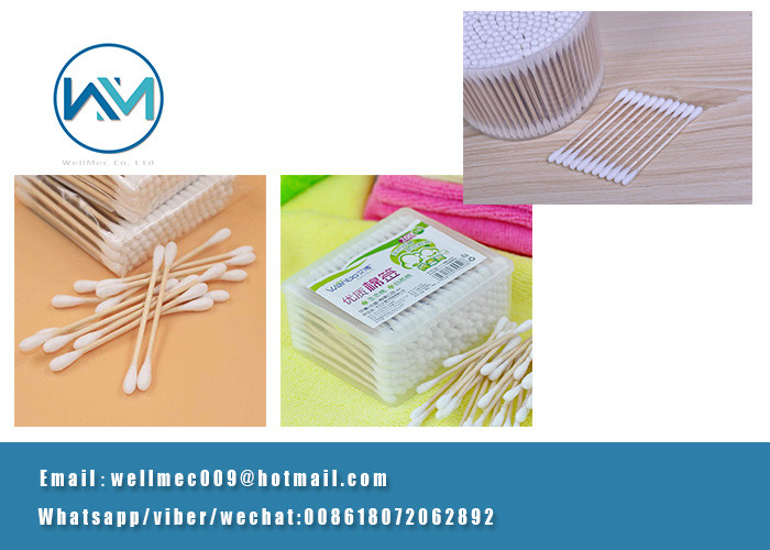 1000 PCS/MIN Disposable Medical Cotton Swab / Buds Making Machine and Packing Machine