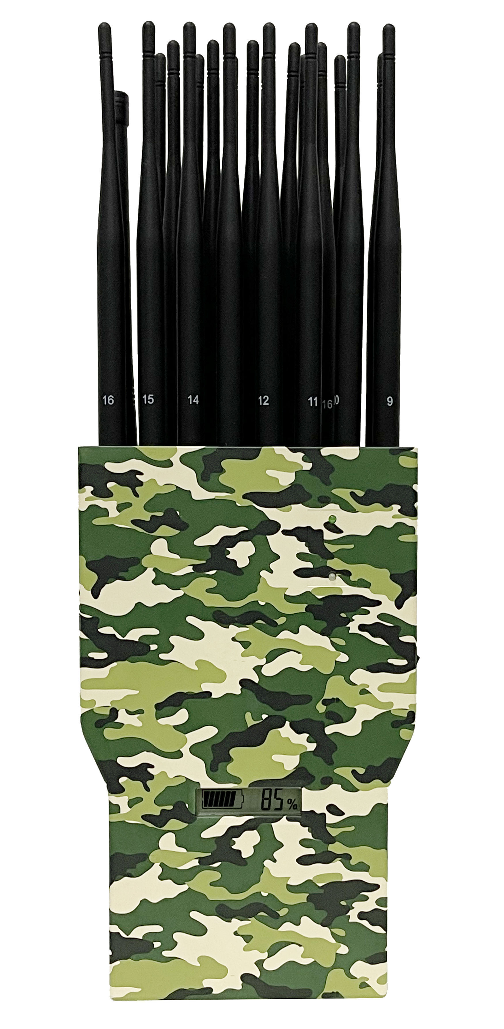 5G LTE Cellular Mobile Phone Signal Jammer 16000mAH Battery
