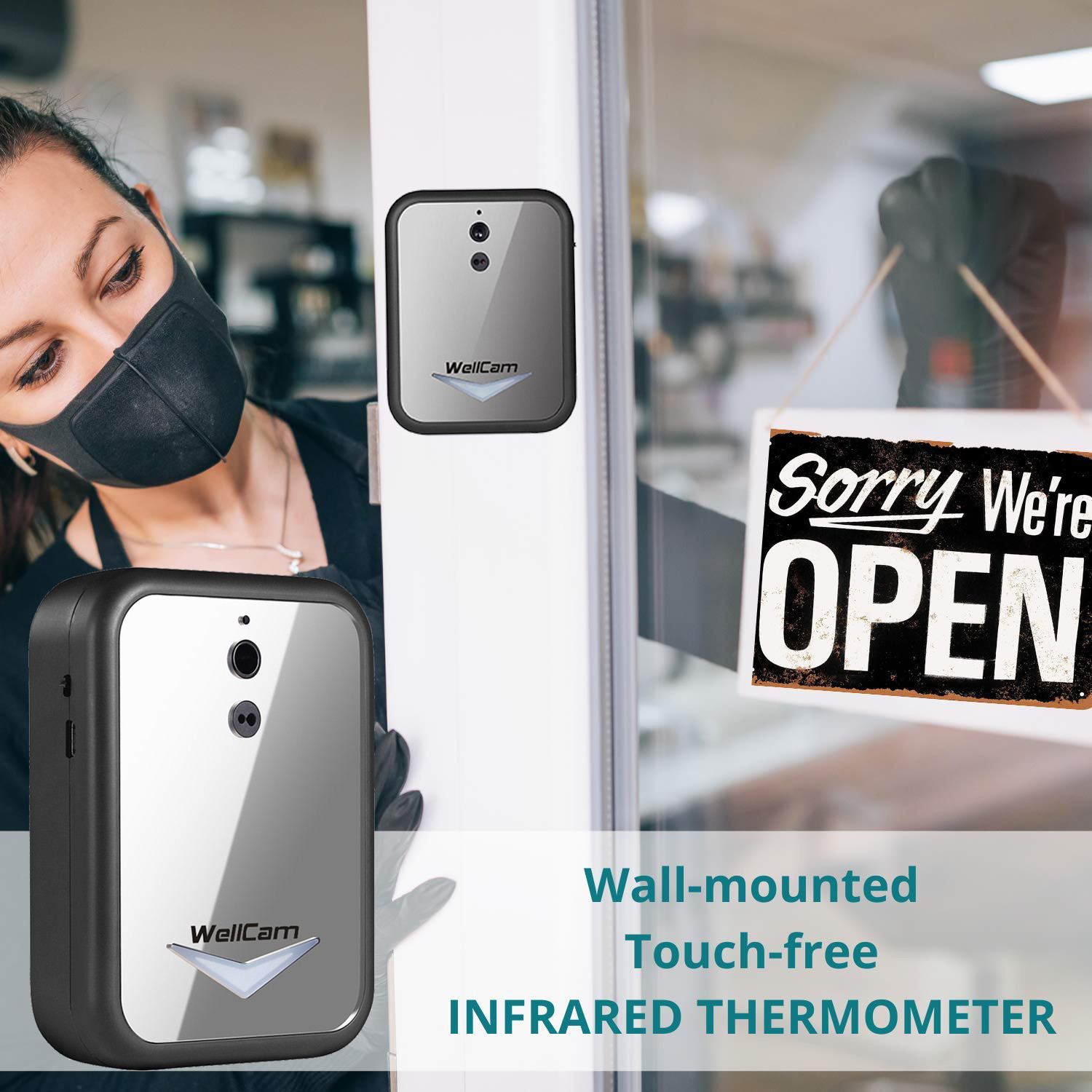 Intelligent Non Contact Forehead Temperature Scanner Fever Thermometer