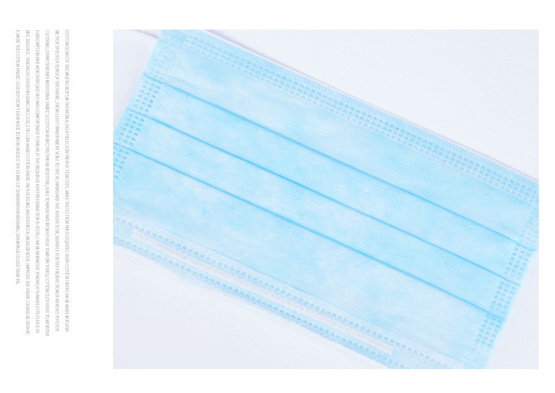 3 Layer 3 Ply Anti Pollution Disposable Medical Face Masks