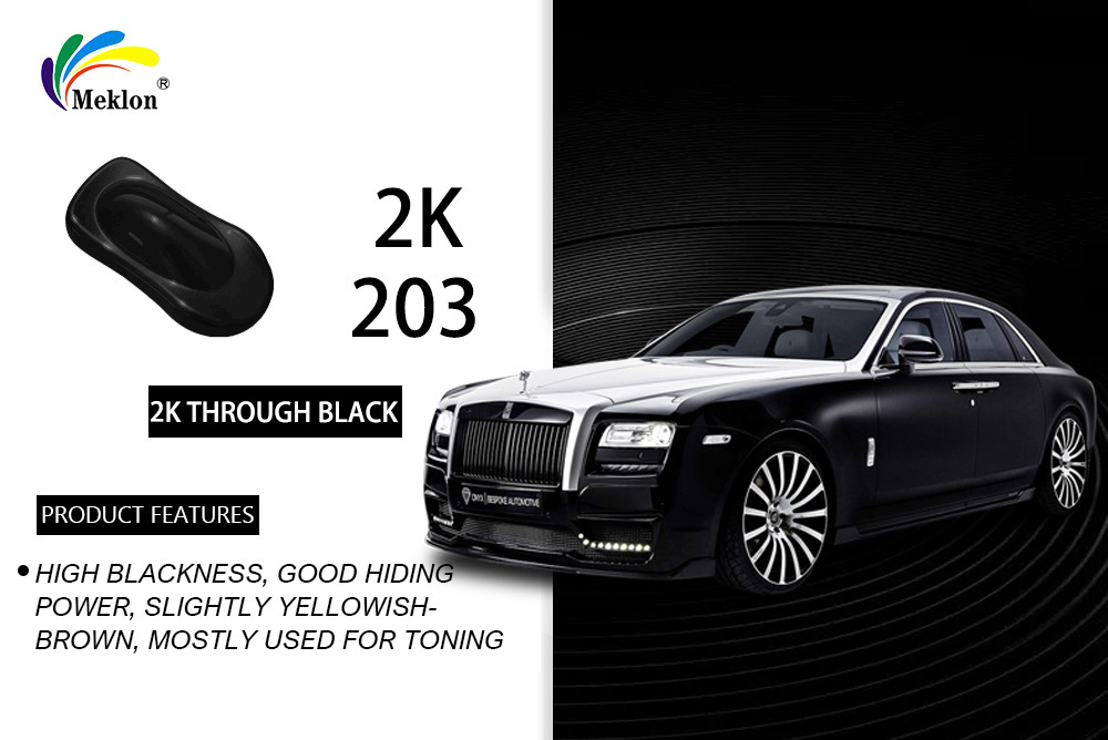 Waterproof Nontoxic Metallic Auto Paint , Harmless Clear Top Coat Paint For Cars