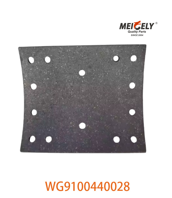 OEM WG9100440028 Brake Lining WG9231342069 For Howo Dump Truck