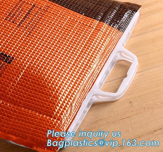cooler bag waterproof oxford shoulder bag ice pack thermal picnic lunch box vehicle insulation bag for meal drinks pack