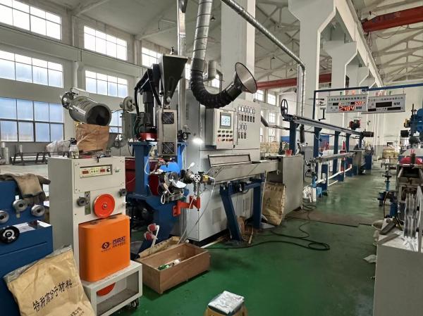 Power Cable Extruder Machine Production Line 150mm For 4*120 Cable Plastic