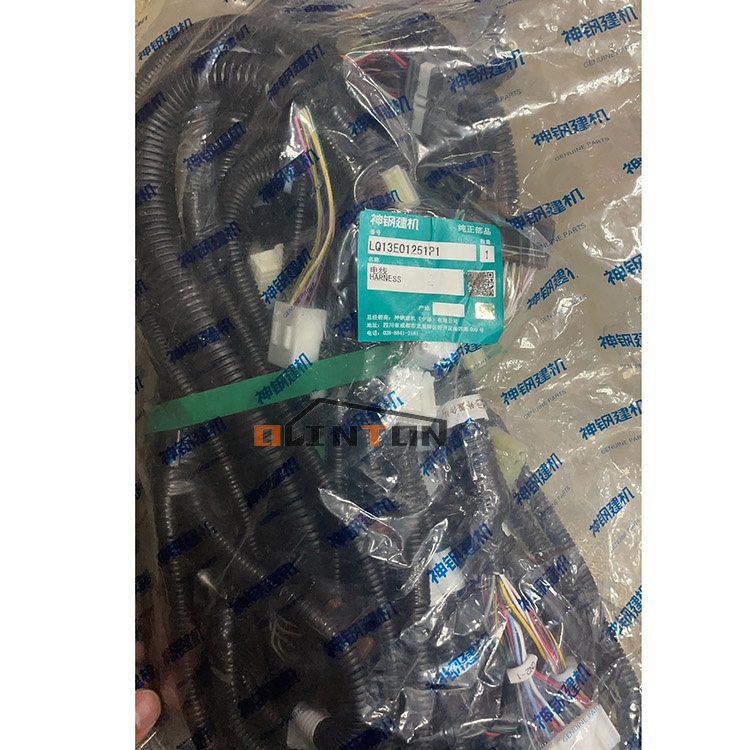 SK250-8 Excavator Engine Wiring Harness LQ13E01251P1 Long Lasting Digger Components