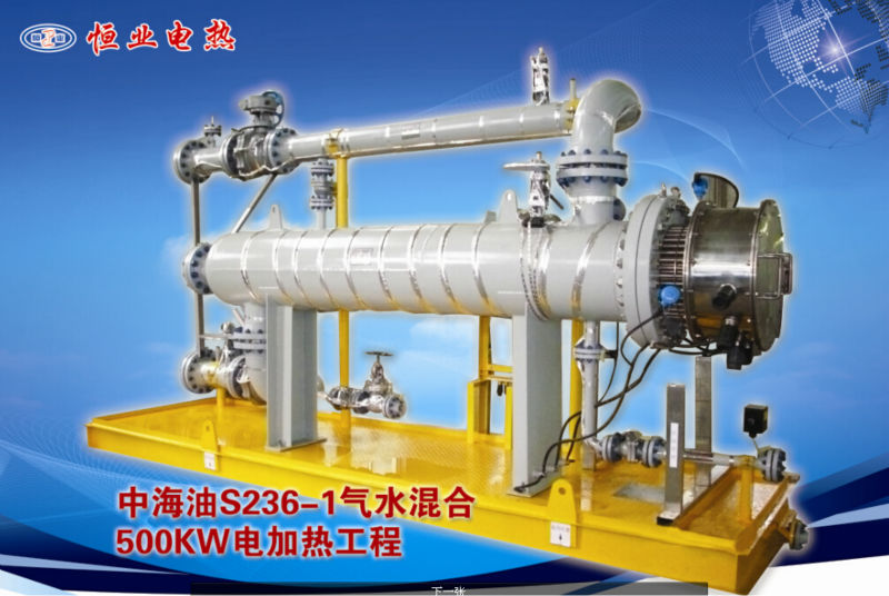 Industrial Electric Immersion Heaters , Explosion Proof Electric Storage Heaters