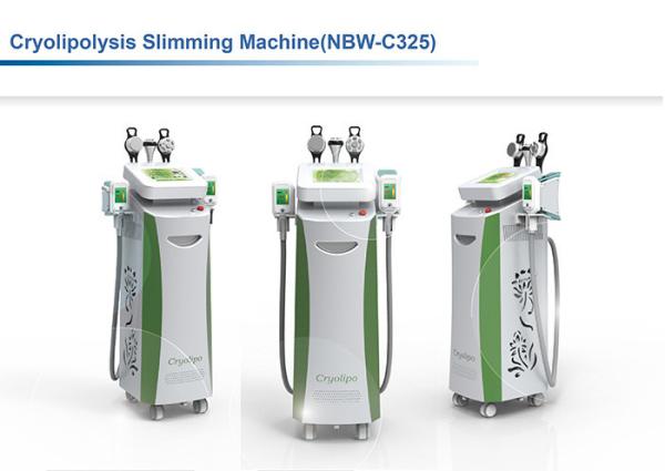 Two Cryo Handles work together Cryolipolysis Slimming Machine Cryotherapy