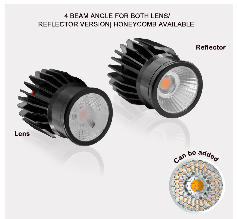 MR16 LED Module Single Colour Heat Sink For Commercial Lighting