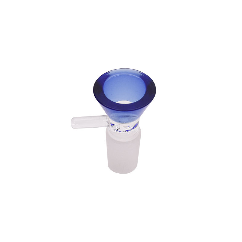 300℃ Inhale Smoke Funnel Shaped Glass Drinking Straws