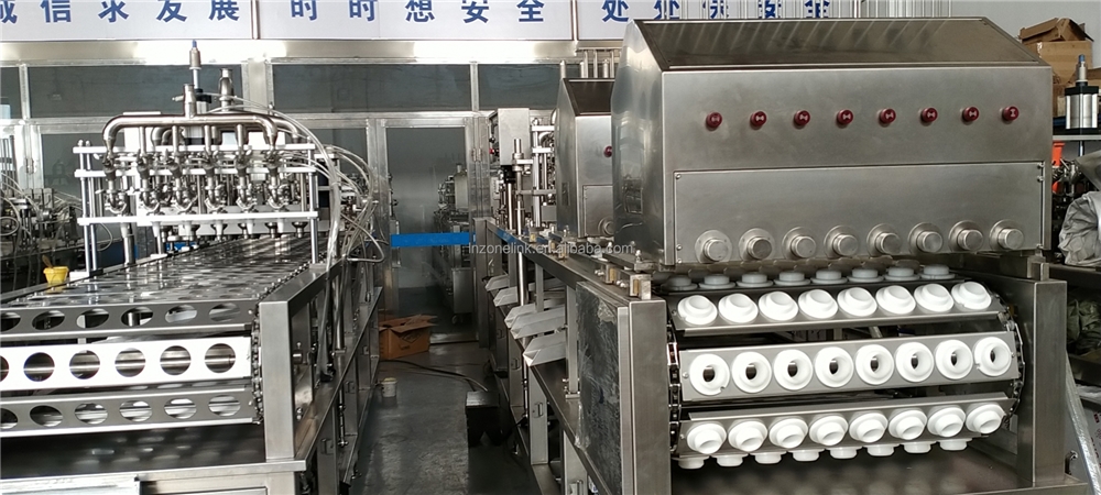 Automatic Linear Litchi Plastic Cup Filling Sealing Machine for Water Juice Ice Cream