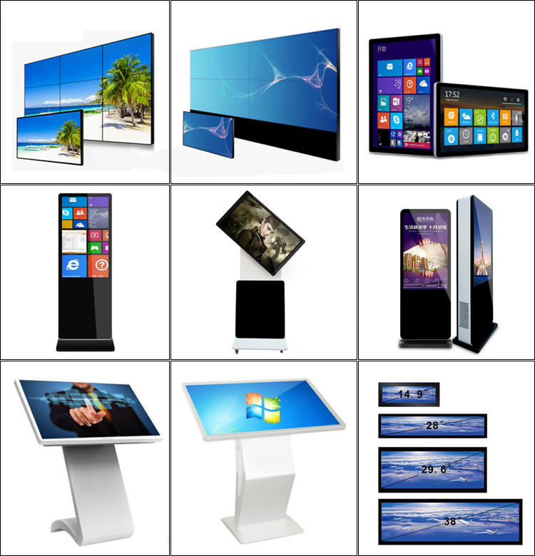 32 Inch HD All In One PC Touch Screen I3 Desktop Laptop Computer Wall Mounted