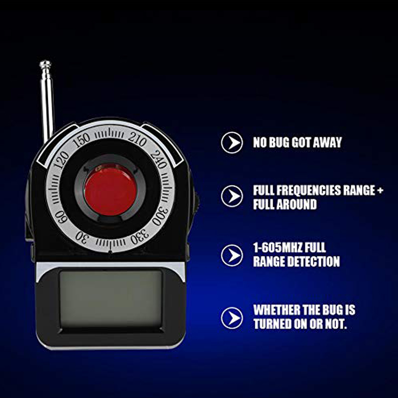 Cc309 anti eavesdropping anti camera signal detector GSM mobile phone wireless electromagnetic wave signal detection