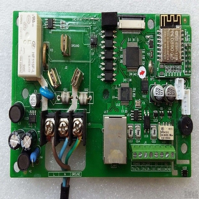 2 Layers PCBA PCB Circuit Board FR4 Material GPS GSM Tracker Digital SIM Card