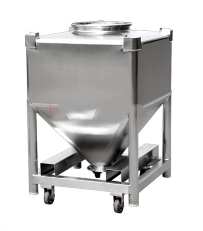 500 Lb Bin Replaceable Post Bin Blender Provides Mixing Blending Mixing Speed 3 R/min
