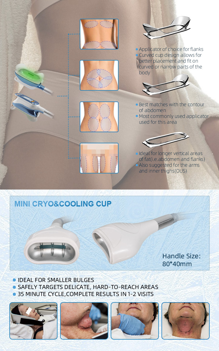 Weight Loss Product Vacuum Slimming Machine Cavitation Cryolipolysis Fat Freezing Rf
