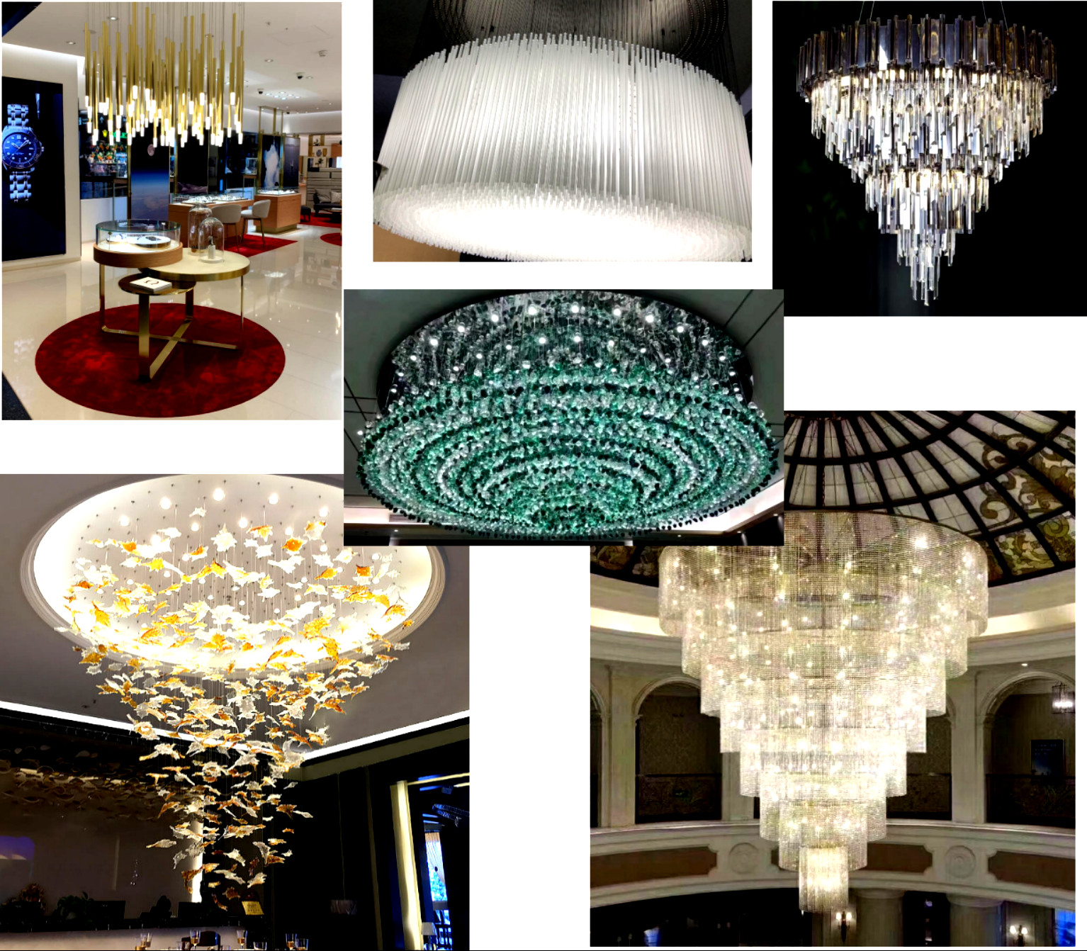 High End Modern Hotel Lobby Extra Large Chandeliers Custom Crystal Chandeliers
