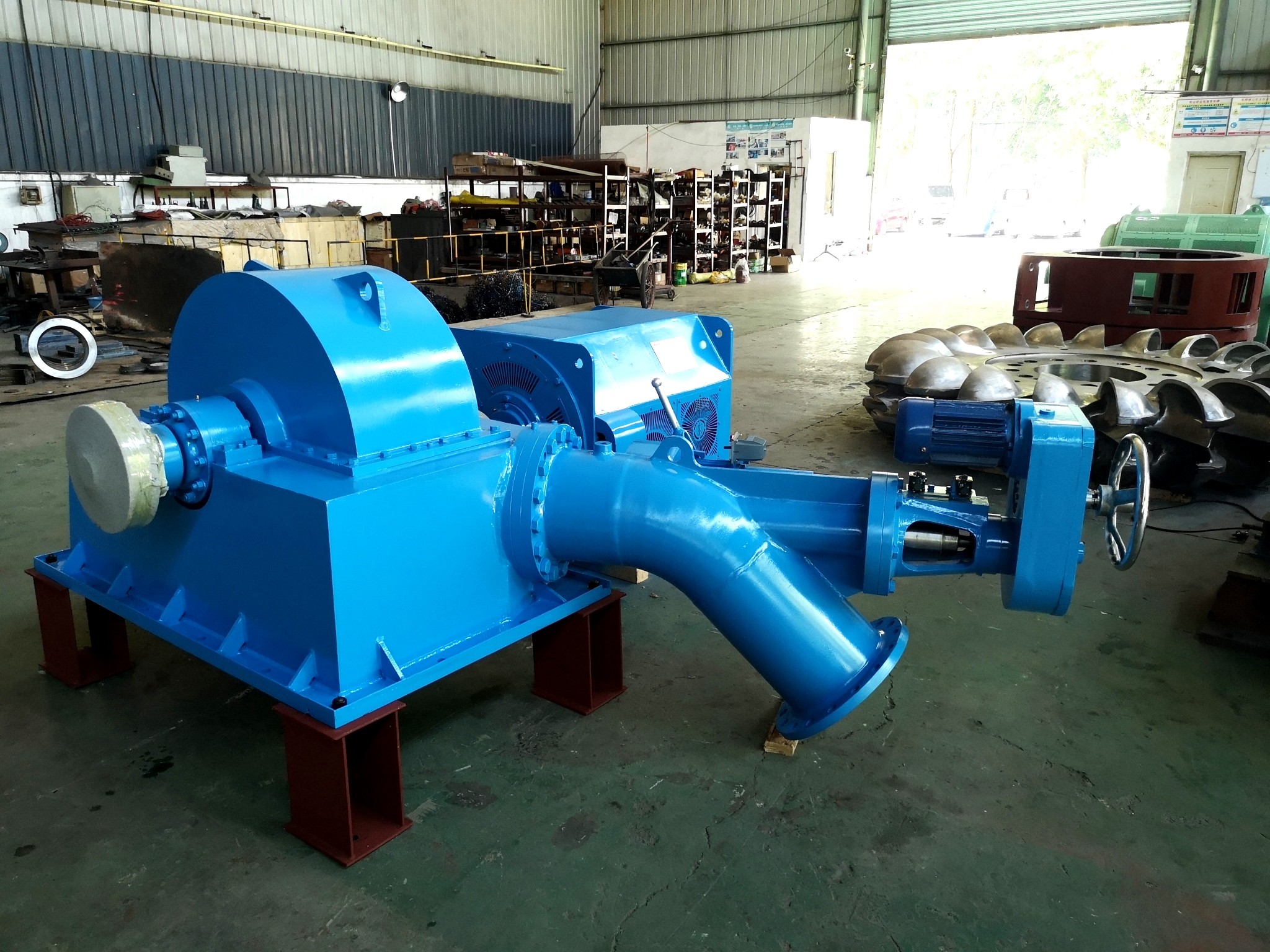 Customized High Efficiency Hydro Power Generator Turgo Turbine