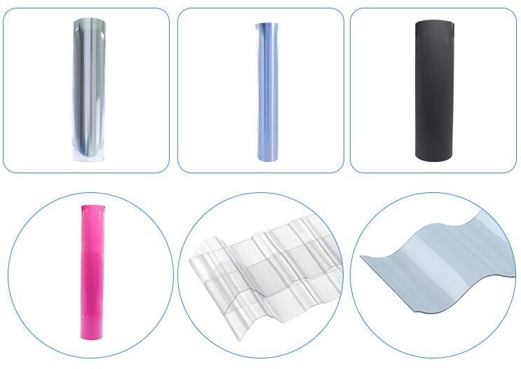 Transparent Heavy Duty Plastic Bags Hard PVC Roll Plastic Sheet Super Clear