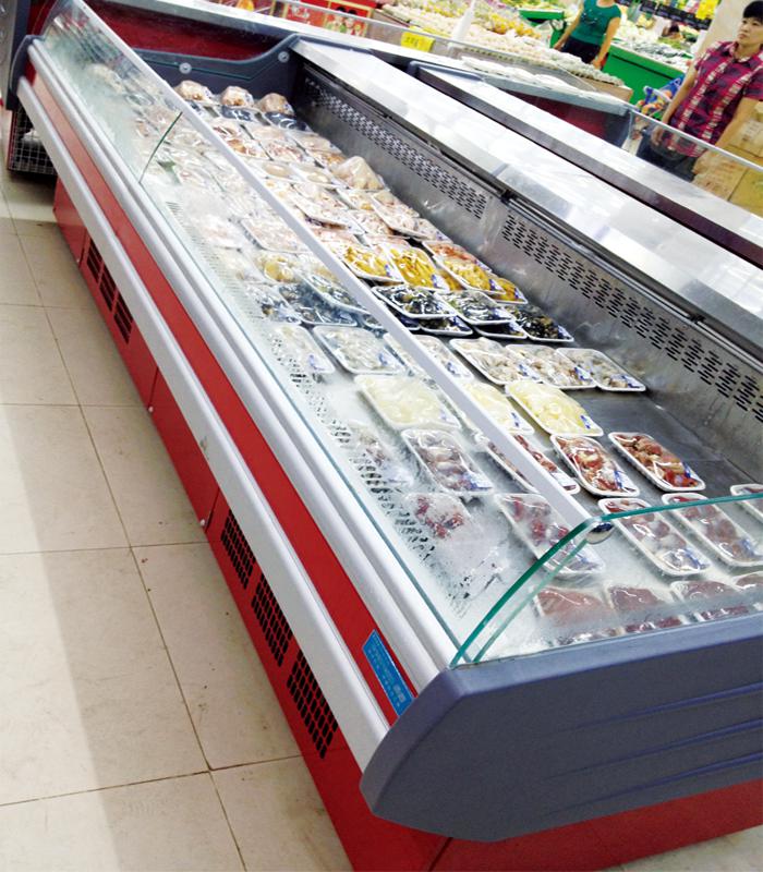 2 Meter Deli Display Refrigerator Dynamic Eco Friendly Delicatessen Display cooler