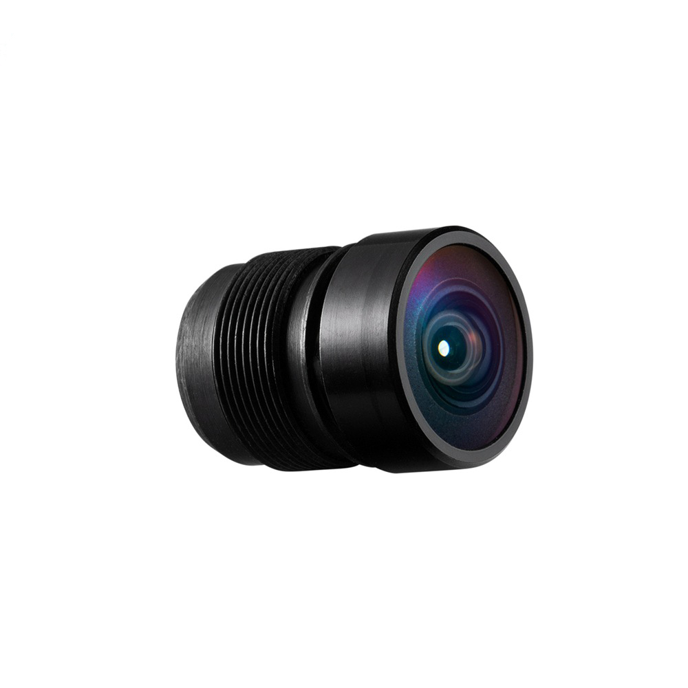 Vehicle mount lens 1.61mm 1/4 size DFOV 177 Deg TTL 18.38mm M12 F2.0 Rear View Vehicle Lens