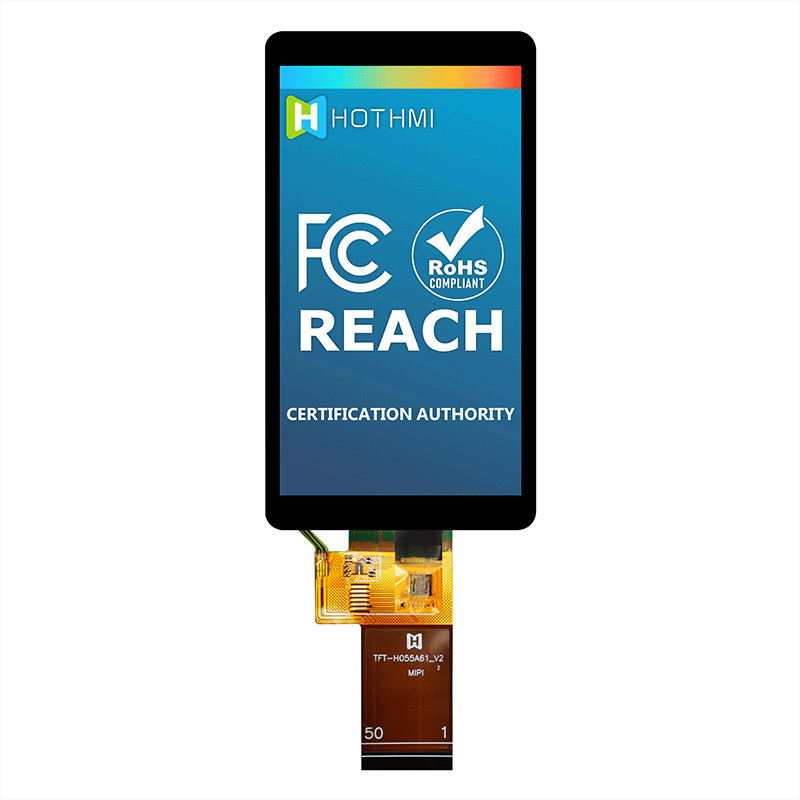 5.5 Inch 720x1280 TFT LCD Module IPS Display High Brightness Pcap Monitor