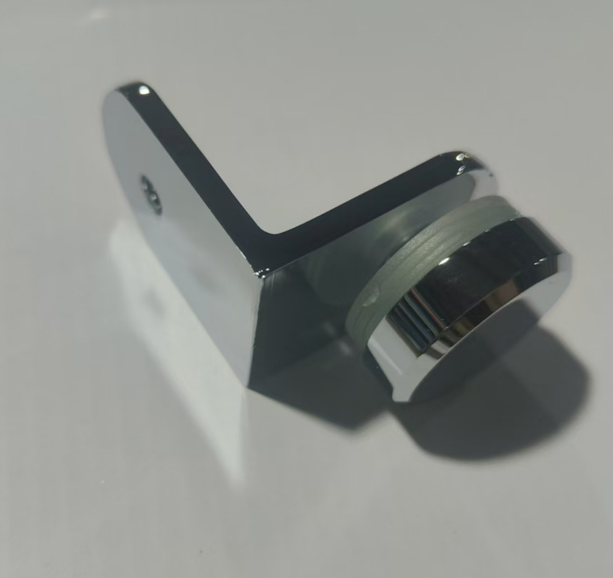 Customizable Glass Shower Hinge Brass Corrosion Resistance For Bathroom