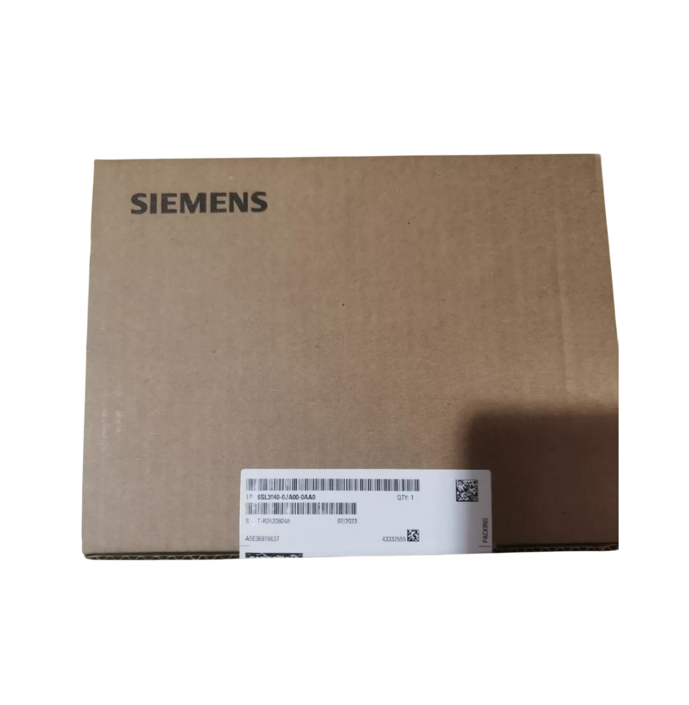 SIEMENS 6SL3040-0JA00-0AA0 SINAMICS S110 CONTROL UNIT CU305 DP WITH PROFIBUS INTERFACE WITHOUT MEMORY CARD