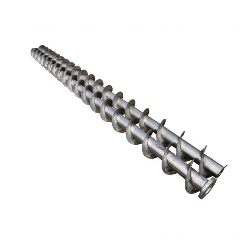 Rustproof Small Auger Spiral Flight Helical Blade For Lime Powder Conveying