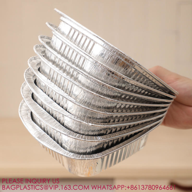 Kitchen Cooking Foil Tray Chocolate Wrappers Aluminium Bowl Standard, Food Containers