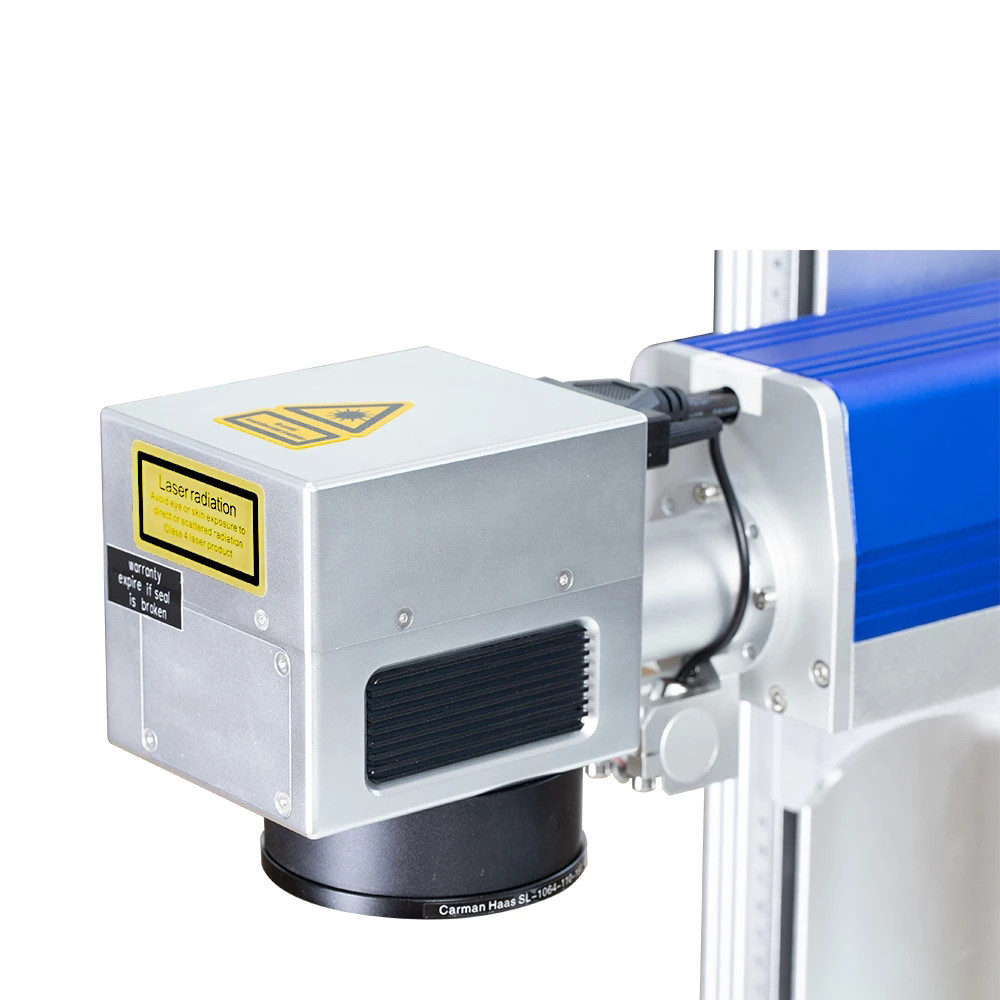20W 30W Desktop Co2 Fiber Laser Marking Machine