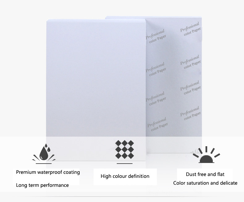 High Glossy 230gsm 5R Photo Paper , 5 By 7 Photo Paper Cast Coated For Albums