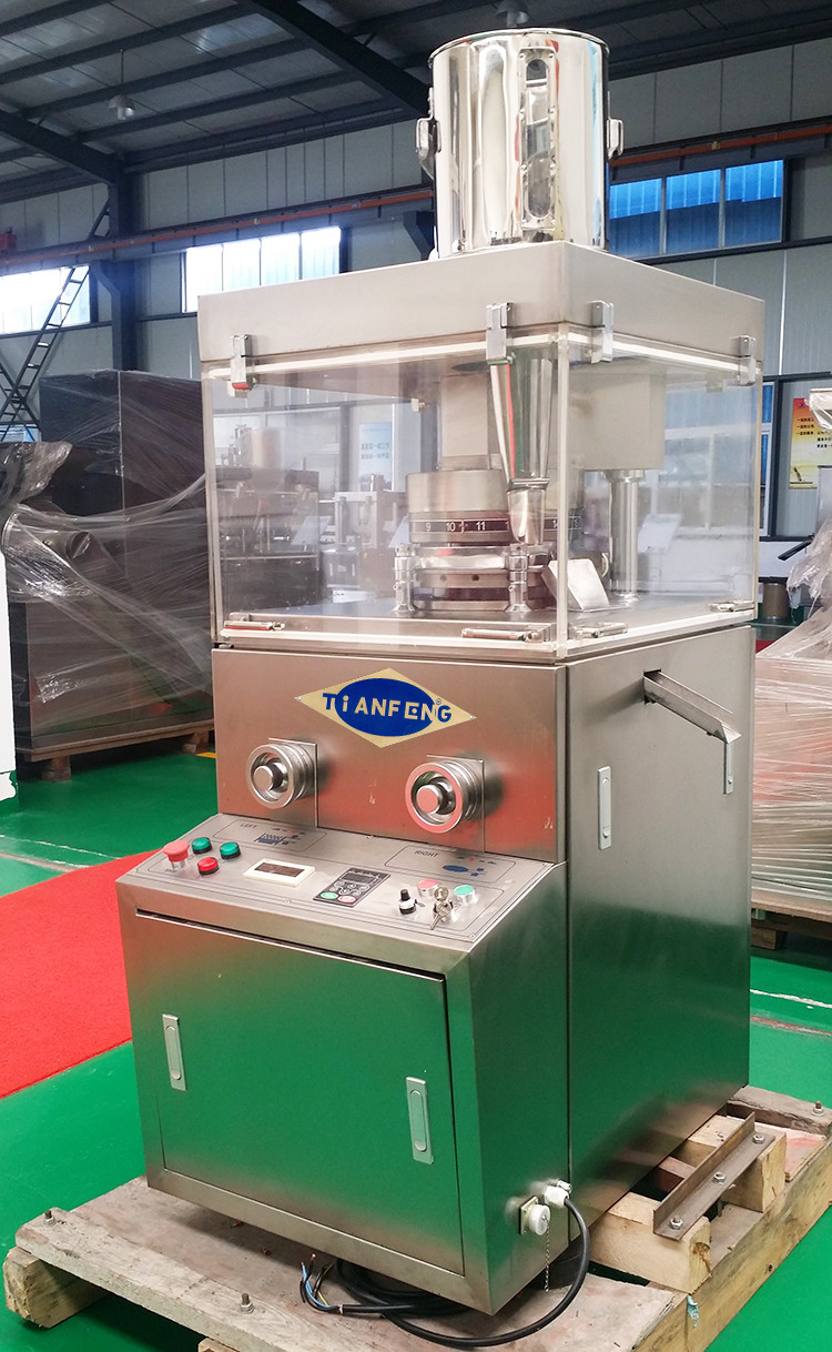 ZPW15D ZPW17D ZPW19D 60KN Single Rotary Tablet Compression Machine