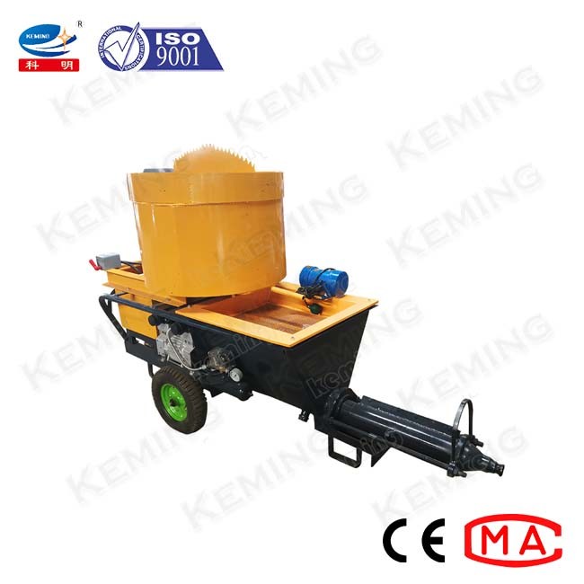 Backfill Grouting Mortar Plastering Machine Cement Spraying Machine For Mining Well