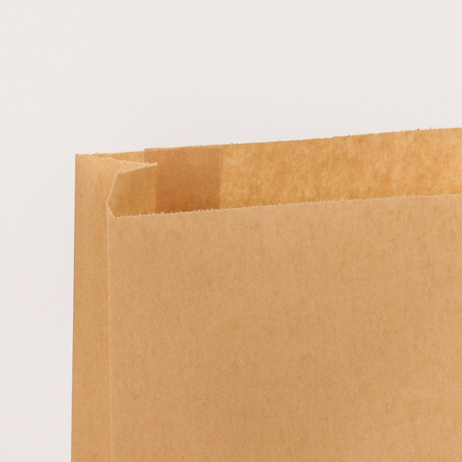Custom Logo Printed Biodegradable Candy Gift Package Bag Tip Bottom Kraft Paper Bag