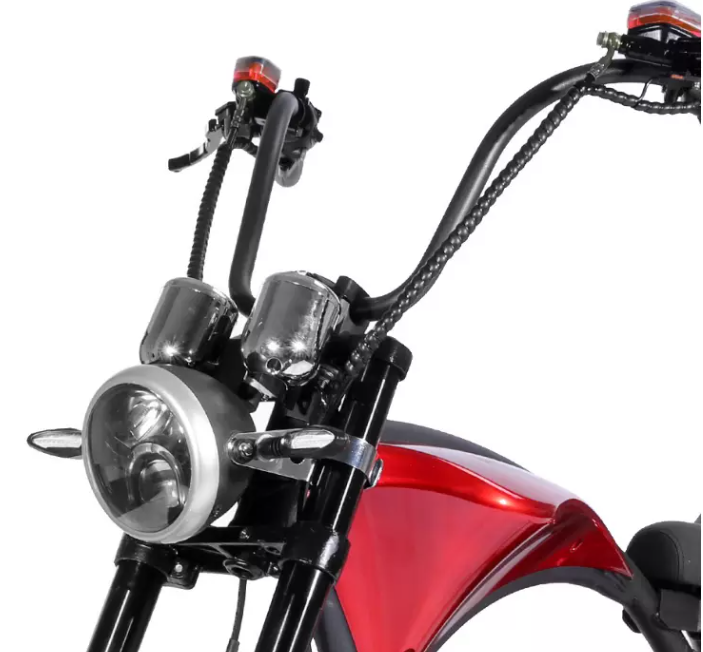 Big Wheel Citycoco Electric Scooter Black Off Road 2000w Shock Absorber