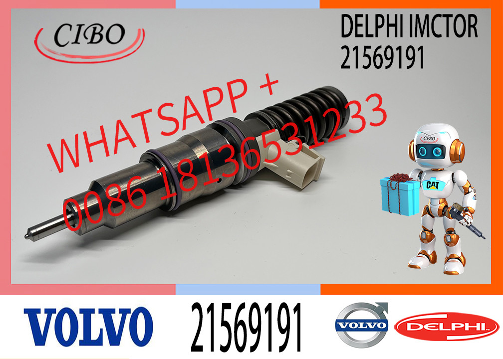 Common Rail Diesel Fuel Injector 21569191 BEBE4N01001 7421569191 For VOL-VO FH12 FH13 Engine Nozzle